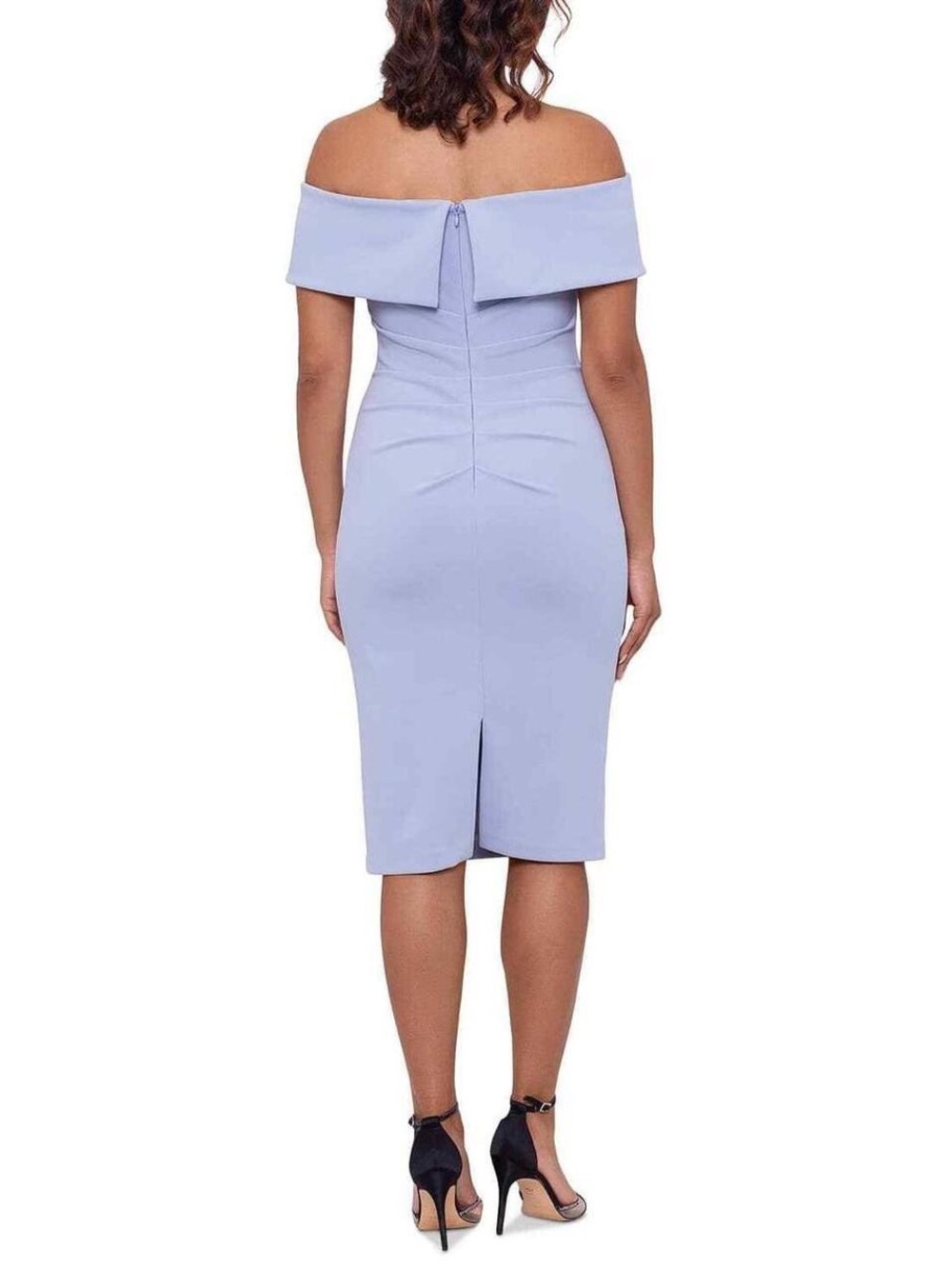 XSCAPE Midi Strapless Ruffle Dress - Picture 2 of 7